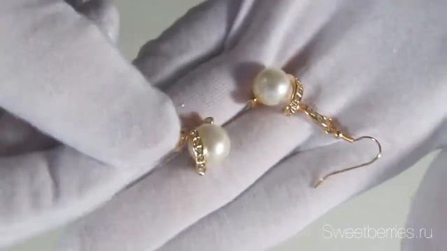 Купить сережки с жемчугом в Sweetberries.ru смотреть онлайн