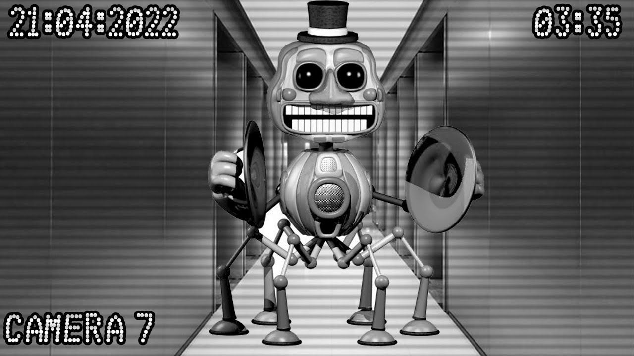 Засняла DJ MUSIC MAN на СКРЫТЫЕ КАМЕРЫ диджей мэн с даркнет Fnaf Security Breach