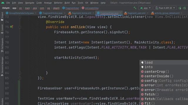 Android studio Live Coding || Creating User Fragment in android studio using firebase auth смотреть онлайн