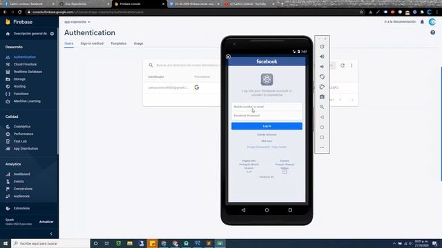 iniciar sesion con firebase, java android, php y mysql смотреть онлайн