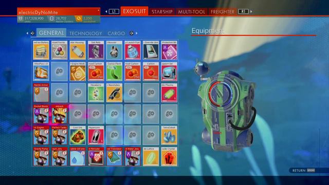No Man's Sky Warp to galaxy center using Living ship (no upgrades on living ship) смотреть онлайн