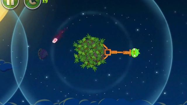 Angry Birds Space - Level 1-5 - 100% Space Eagle Walkthrough - Pig Bang смотреть онлайн