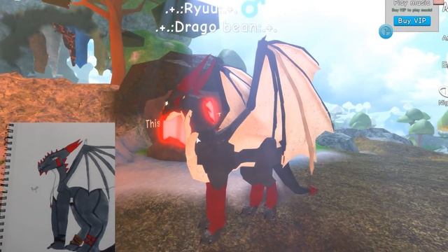 ROBLOX DRAGONS LIFE ART - MY OC'S + SHAPESHIFTER смотреть онлайн