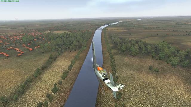 Dogfight in FW190 D13 vs. P-80 and Meteor смотреть онлайн
