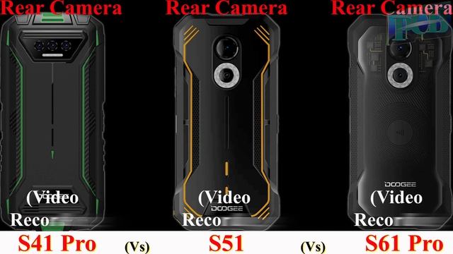 Best DOOGEE Budget S Series |  DOOGEE S41 Pro Vs DOOGEE S51 Vs DOOGEE S61 Pro |  Compare | 2023