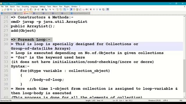210. ArrayList class with Foreach Loop in Java || Java Collections Framework || List || Collection смотреть онлайн