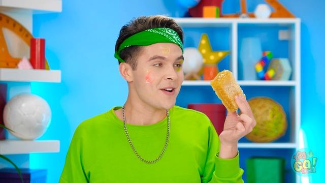 GEOMETRIC SHAPE FOOD CHALLENGE || Last To STOP Eating Funky Gross Impossible Wins By 123 GO! TRENDS смотреть онлайн