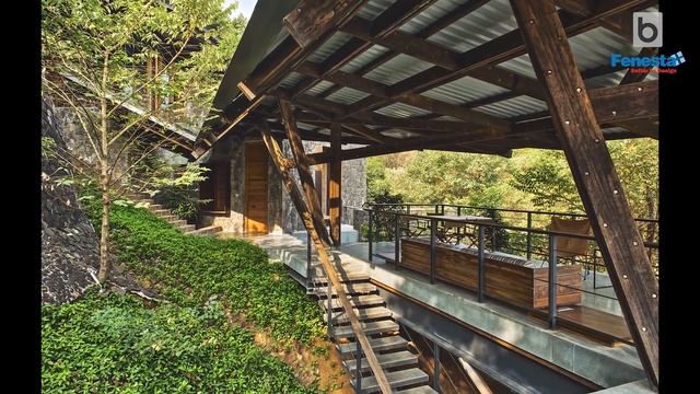 House of 3 Streams in Lonavala by Malik Architecture смотреть онлайн