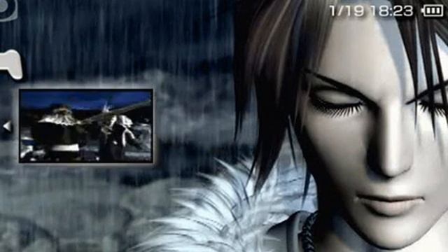 Final Fantasy VIII custom PSP menu (PS1 emulator) смотреть онлайн