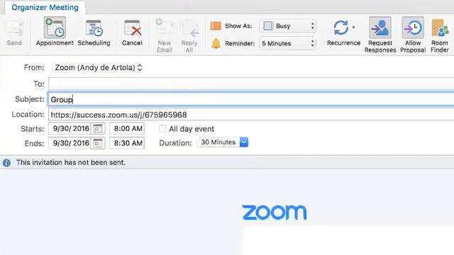 Scheduling a Meeting in Outlook смотреть онлайн