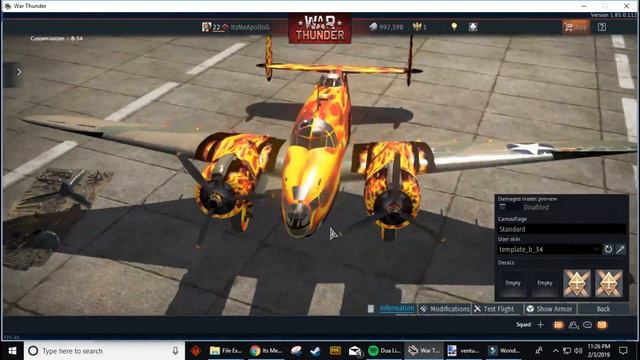 War Thunder's B-34 Time Lapsed 10x Skin Build with Paint.net смотреть онлайн