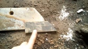 Реставрация лемеха, плуг к ЮМЗ