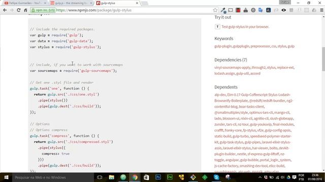 Gulp para novatos - Git Nights смотреть онлайн