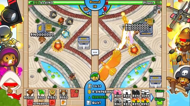 12 YEAR OLD MADE THIS MOD? THE $0 TOWER & $2399999 BANANA | Bloons TD Battles Hack/Mod (BTD Battles смотреть онлайн