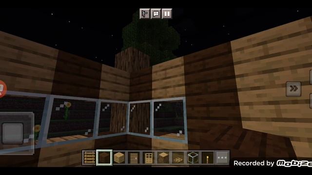 Построил дом для жителей и для себя в игре Майнкрафт (Minecraft) смотреть онлайн
