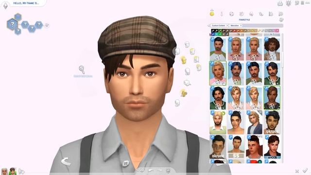 The Sims 4 but Every Sim is a Different AESTHETIC! | Sims 4 CAS Challenge CC смотреть онлайн