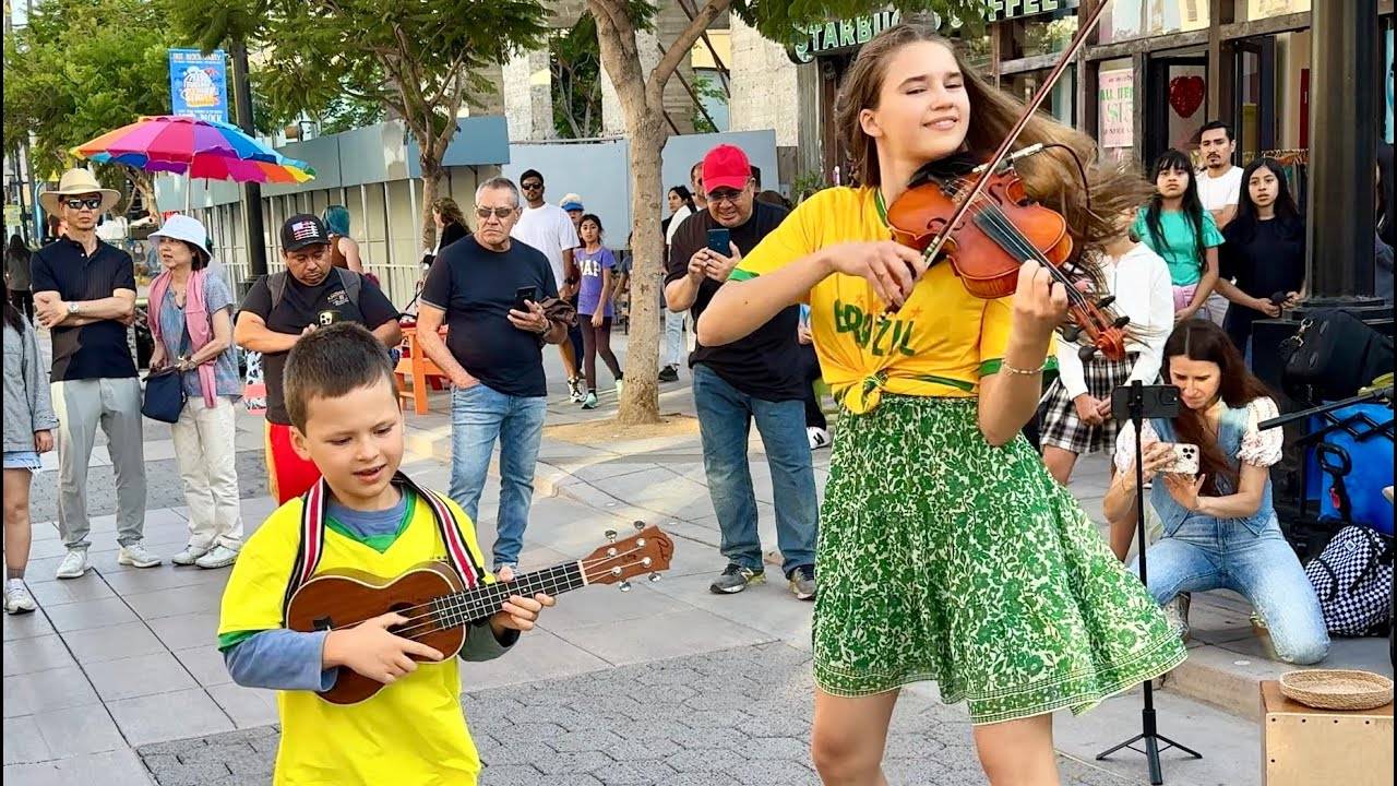 Samba Do Brazil- Bellini - Violin Cover music смотреть онлайн