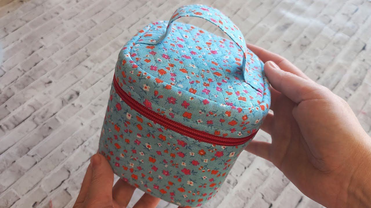 ШЬЮ КОСМЕТИЧКУ-СУНДУЧОК #шьюсама #своимируками #мастеркласс