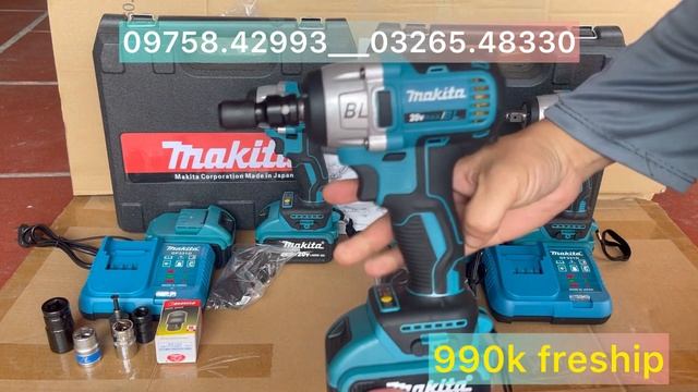 990K miễn ship.Máy bắn vít tôn, siết ốc Makita không chổi than DF331D, mẫu 3 đèn 2022 #0975842993 смотреть онлайн