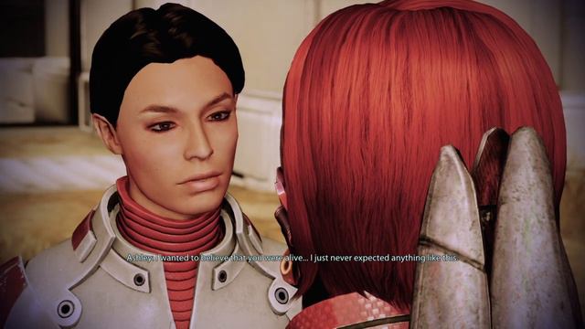 Mass Effect 2 Legendary Edition Shepard and Ashley Renegade Conversation On Horizon смотреть онлайн