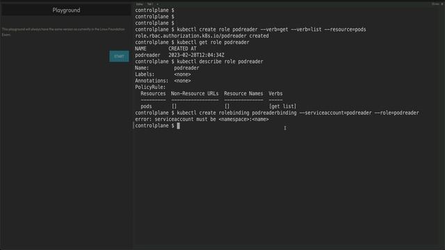 Service Accounts, Role and Role Bindings| Question #6 смотреть онлайн