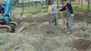 Буроям , ямобур, бурение под #фундамент, миниэкскаватор с гидробуром. Кузьмолово, Токсово, Матокса