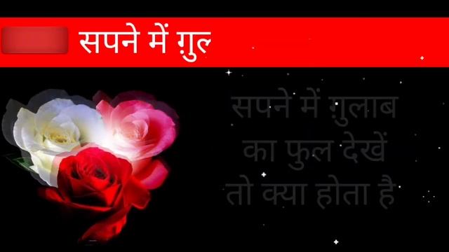 सपने में गुलाब । Sapne Me Gulab Ka Phool Dekhna | Sapne Mein Gulab Ka Phool Dekhna Kaisa Hota Hai