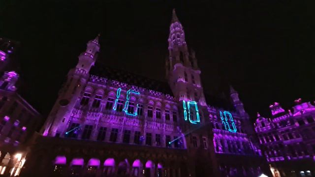 🇧🇪 Самая красивая площадь Европы перед Рождеством. Брюссель смотреть онлайн