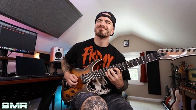 CRAZY GUITAR! DEAN EXILE MULTISCALE 7 STRING!