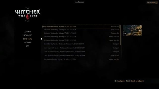 Witcher 3 save game glitch! Cant load any of them! смотреть онлайн