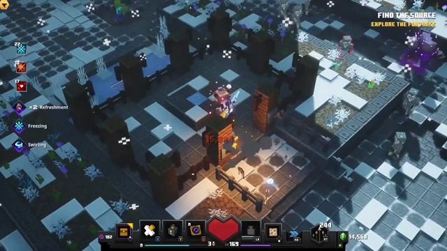Minecraft Dungeons Marathon (Part 4) - The Frostbite смотреть онлайн