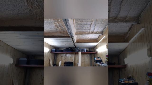 Гараж, часть 4. Совместное изобретение стола и потолка! смотреть онлайн