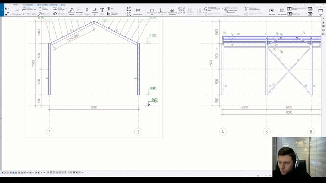 Tekla Structures // Копирование высотной отметки // Клонирование смотреть онлайн