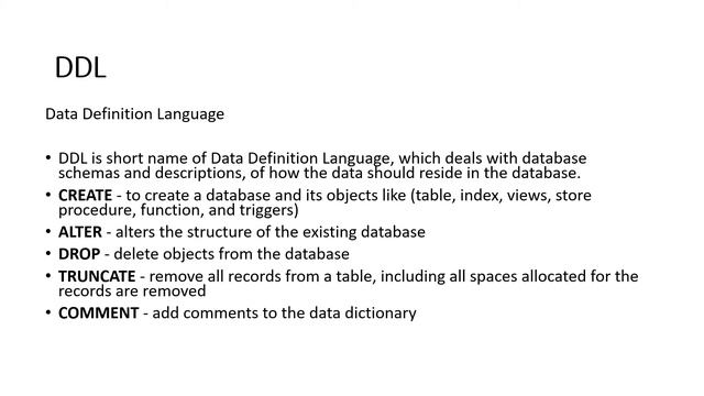 24 - DDL VS DML VS DCL VS TCL Statements in SQL (PHP , MySql Interview Question) смотреть онлайн