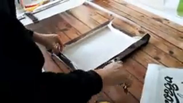 Как натянуть холст часть 2 смотреть онлайн
