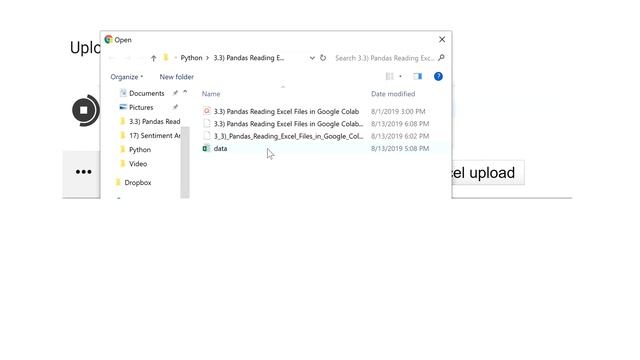 3.3) Pandas: Reading Excel Files in Google Colab смотреть онлайн