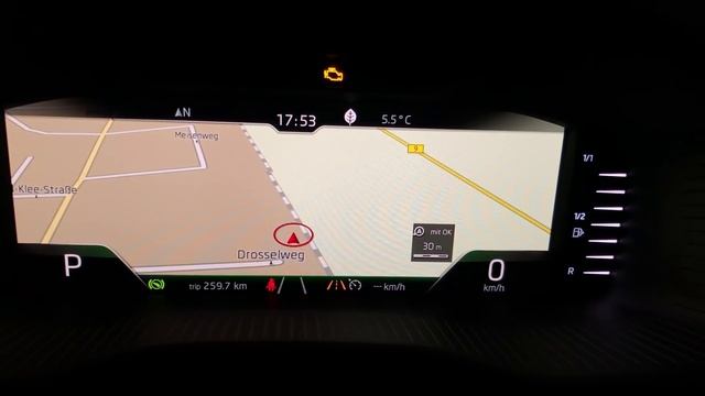 Skoda Virtual Cockpit / Active Infotainment Display смотреть онлайн