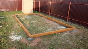 Фундамент для теплицы на буронабивных сваях