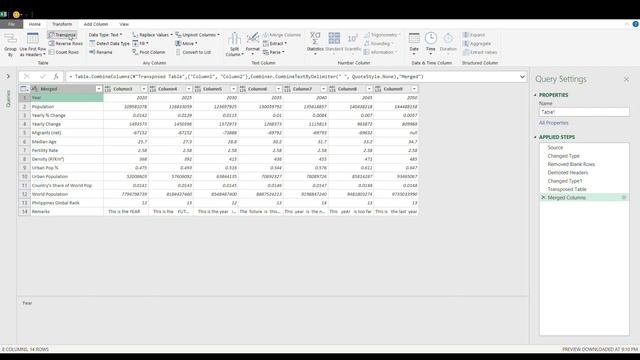 Get Data & Transform Power Query in Excel смотреть онлайн