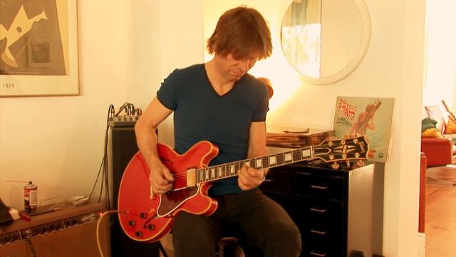 2021 Gibson Nashville Custom Shop Murphy Lab 1959 ES-355 Reissue, light aged, watermelon red, Part3 смотреть онлайн