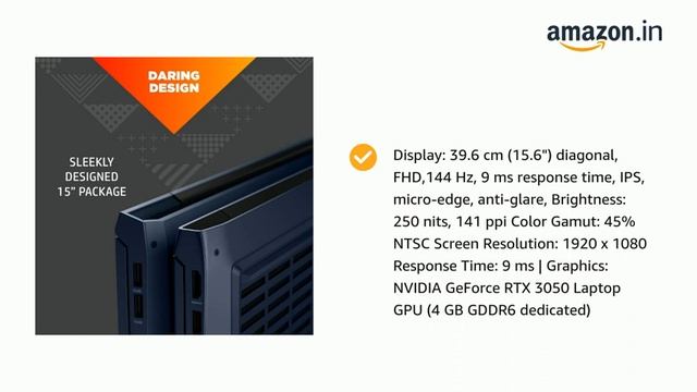 HP Victus Smart Choice Gaming Laptop 12th Gen Intel Core i5 12450H 156 FHD IPS Windows 11 Home16GB смотреть онлайн