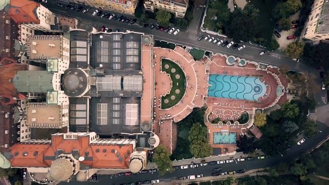 Budapest Citadel Aerial View смотреть онлайн