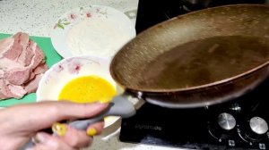 Отбивные с Ананасом и Сыром на Сковороде