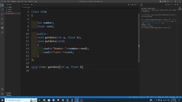 Data Member And Member Function | Object Oriented Programming смотреть онлайн
