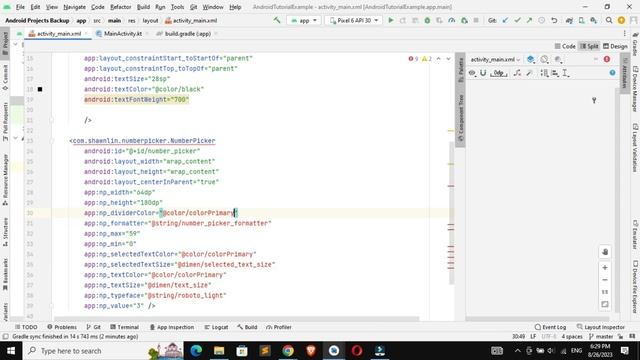 Create Number Picker in Android Studio Kotlin || Android Material Design смотреть онлайн