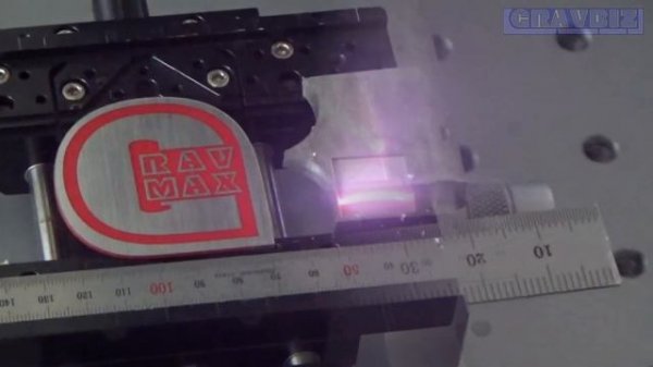 3D Гравировка Лазерный станок GravMax продолжение видео урока по гравировке клише штампов 18+