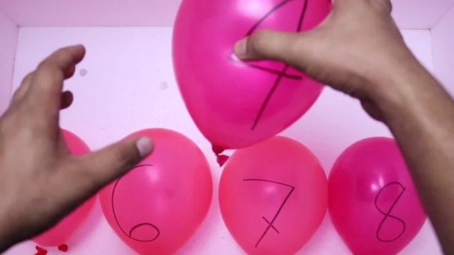 Learn Number With Red Balloons Pop | Balloon Play #Part 1 смотреть онлайн