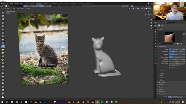 Cat Sculpting when you're bad at Sculpting and Cats. смотреть онлайн