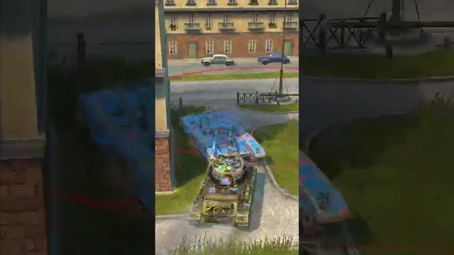 Поймал кураж в Tanks Blitz #shorts смотреть онлайн