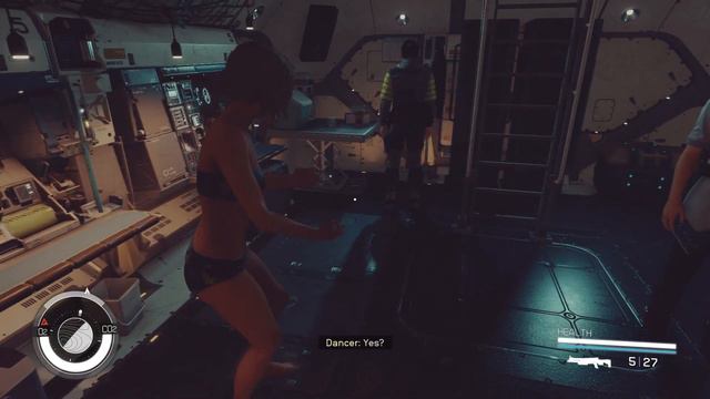 Starfield Sarah Dancing on the Party Cruise Funny Animation смотреть онлайн